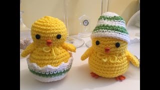 pulcino Amigurumi tutorialschema how to crochet a chick Amigurumi [upl. by Hett]