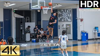 Moanalua vs Kalaheo  Hawaii High School Basketball  4K HDR basketball 4khdr [upl. by Isleana]