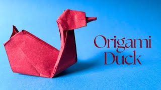 Easy Origami Duck Step by Step Tutorial  Diy Paper Duck  InnoVatioNizer origamiduck paperduck [upl. by Rintoul446]