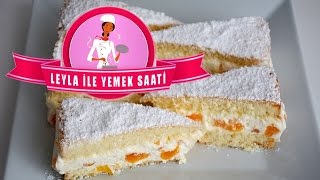 MandarinenQuarkSchnittenMandalinalı Kremalı PastaLeyla ile Yemek Saati [upl. by Lin868]