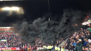 Stop Stadionverboden Black Smoke  Protestactie Vak T  PSVAjax  2342017 [upl. by Schargel]