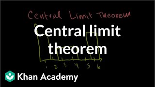 Central limit theorem  Inferential statistics  Probability and Statistics  Khan Academy [upl. by Schlesinger]