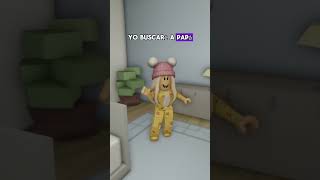 PADRES IRRESPONSABLES DEJAN SOLAS A SUS HIJAS roblox brookhaven shorts [upl. by Notsuh]