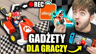 Najlepsze GADŻETY DLA GRACZY z Allegro gokart z kamerą AR [upl. by Ahsiniuq492]