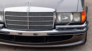 w116 Mercedes Benz 450 SEL 69 AMG rare and fast S class [upl. by Calmas]