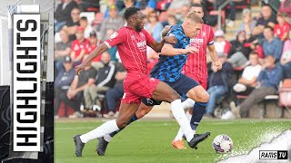 HIGHLIGHTS  Cheltenham Town Vs Derby County [upl. by Giacomo]