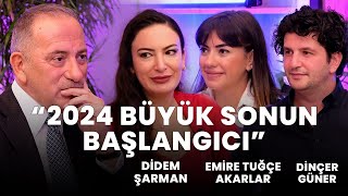 Yıldızlar 2024 yılı için ne söylüyor  Didem Şarman amp Tuğçe Akarlar amp Dinçer Güner amp Fatih Altaylı [upl. by Marcelia]