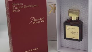 RESEÑA Español  Baccarat Rouge 540 EXTRAIT DE PARFUM Maison Francis Kurkdjian [upl. by Ginnifer]