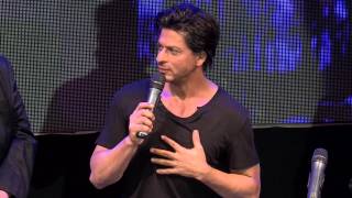 Shahrukh Khan  YouTube FanFest with HP Mumbai 2014 [upl. by Kermy]