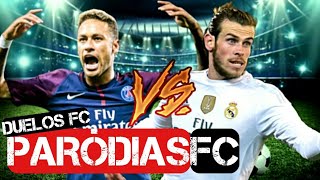 NEYMAR JR vs GARETH BALE  DUELOS FC 9  Paródia Henrique e Juliano [upl. by Mcquoid]