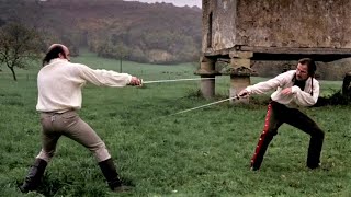 The Duellists  Realistic Movie Sword Fight [upl. by Nnylidnarb]