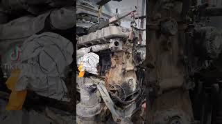 Removing a 4000lb Detroit Diesel Engine That BLEW UP 😳 [upl. by Garold]