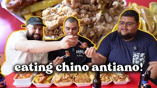 Antianos try Chinese Antillean Food Chino Antiano [upl. by Nerty]