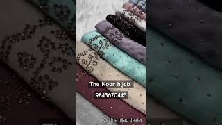 wholesale hijab collection  The Noor Hijab  9843670445 hijabonline hijab hijab [upl. by Mcgaw359]