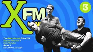 XFM The Ricky Gervais Show Series 3 Episode 7  Lanzagrotty [upl. by Chloris]