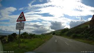 Scotland by Road  A9  Sutherland  Ousdale to Lochbeg [upl. by Eelesor280]