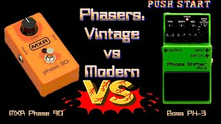 MXR Phase 90 vs Boss PH3 Phase Shifter [upl. by Joash]