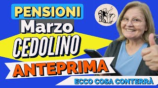 ⚡️PENSIONI 👉 ANTEPRIMA CEDOLINO di MARZO 2024 🔎 Ecco conterrà nel dettaglio 🔎 [upl. by Elvin]