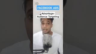 What is Advantage Audience Targeting in Facebook Ads facebookads [upl. by Birgitta]