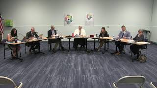 Board of Education Regular Meeting August 19th 2024 [upl. by Ardnikal]