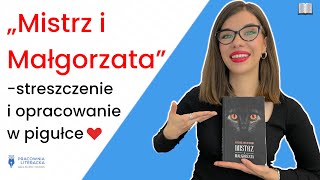 Mistrz i Małgorzataquot M Bułhakow  streszczenie i opracowanie w pigułce matura2022 matura [upl. by Beutner]