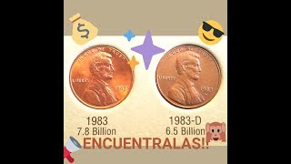 URGENTE revisa tus monedas de 1983 y 1983D Lincoln cent [upl. by Dyke]