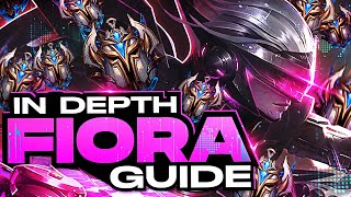 FIORA GUIDE  How To Carry With Fiora  Detailed Challenger Guide [upl. by Bink]