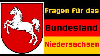 Fragen für das Bundesland Niedersachsen [upl. by Aggappora]