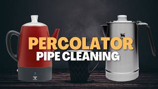 Coffee Percolator Pipe Cleaning [upl. by Enalahs603]