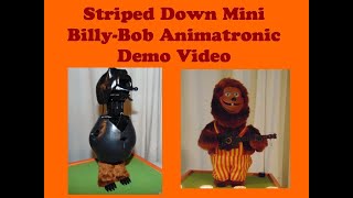 Mini 1985 Animatronic Billy Bob Doll  Operating Stripped Down  Suit Removed [upl. by Einatirb]