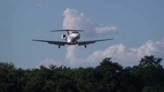 Cessna Citation CJ2 Landing At lakeway Airpark [upl. by Barnaba695]