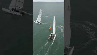 Smash Them Cats⎪Weekend Cat Races catamaran sailing nacra fastsailing nacra aclass [upl. by Fiertz544]