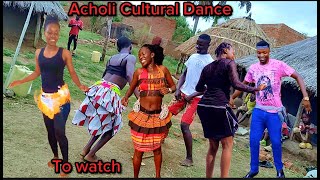 Acholi traditional cultural dance [upl. by Weywadt]