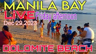 Manila Bay Dolomite Beach LiVE Update Today Dec 292023 dutertelegacy [upl. by Treblih]