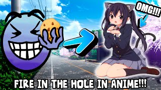 FIRE IN THE HOLE IN ANIME 3D  The Craziest Version Fire In The Hole in ANIME 3D [upl. by Colville166]