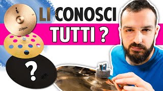 LA GUIDA COMPLETA ai PIATTI PER BATTERIA  StrumentiMusicalinet [upl. by Thorsten]