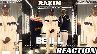 ðŸ”¥CLASS IN SESSION  RAKIM X KURUPT X MASTA KILLA  BE ILL REACTION Kakim kurupt MataKilla [upl. by Oderfla]