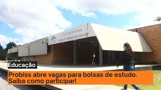 Inscrições abertas bolsas de estudo em São José dos Campos [upl. by Aisauqal459]