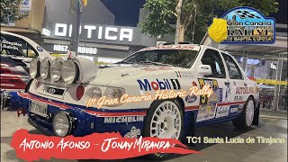 🏎11º Gran Canaria Historic Rally 2024🏎 TC1 Santa Lucia de Tirajana 🌟Antonio Afonso  Jonay Miranda🌟 [upl. by Aifoz]