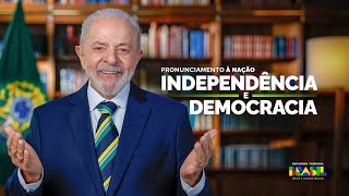 Pronunciamento à nação Independência de democracia [upl. by Anile]