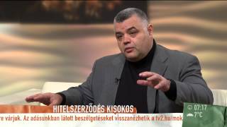 A hitelbiztosítéki nyilvántartás a hitelezővédelmet erősíti  20141120  tv2humokka [upl. by Yehudi]