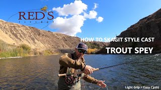 Trout Spey School  Part 1  How to Cast Your Trout Spey Rod [upl. by Amyaj129]