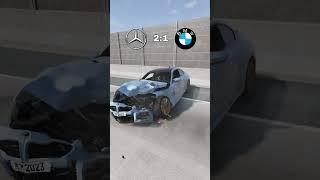 MercedesBenz vs BMW mercedes bmw beamngdrive [upl. by Itteb977]