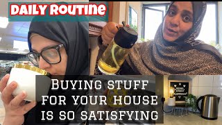 BUYING STUFF FOR YOUR HOUSE IS SO SATISFYING♥️  DAILY VLOG [upl. by Eruza]