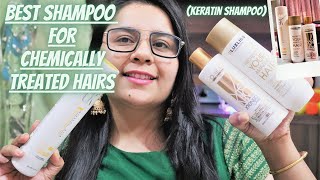 Best Shampoo For Chemically Treated Hairs  Best Shampoo After Keratin Smoothening  Shalini Jaimini [upl. by Haikan]