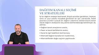 Dağıtım Kanalları Planlanması Eğitimi Sertifika Programı [upl. by Nednerb108]