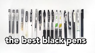 What is the BEST BLACK Pen for Notetaking 🖤 [upl. by Belle]