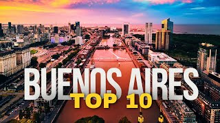 10 Best Places to Visit in BUENOS AIRES 2024  Argentina Travel Guide [upl. by Petromilli]