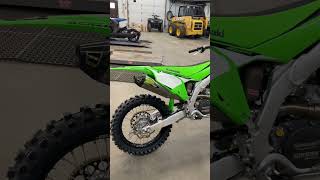 Kawasaki KX 450 SR first start after setup [upl. by Otrebliw]