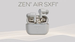 Creative Zen Air SXFI – Lightweight True Wireless Inears with Super XFi Spatial Audio [upl. by Aynwat]